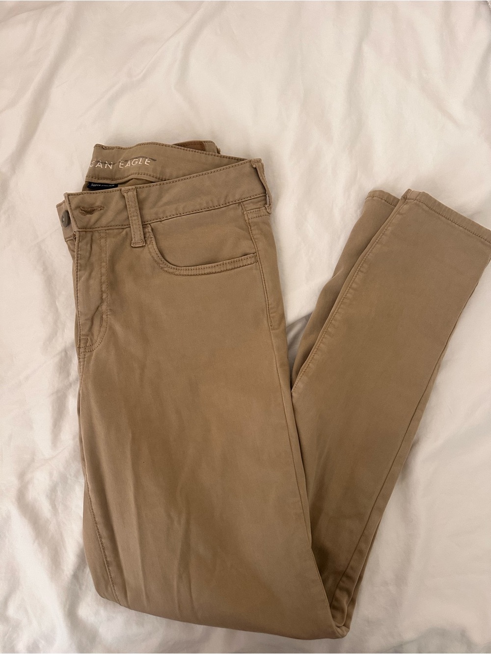 American Eagle Outfitters Tan Skinny Pants